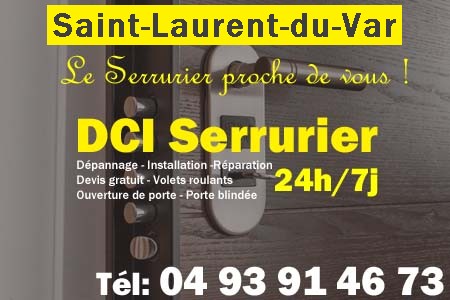 Serrurier Saint Laurent du Var