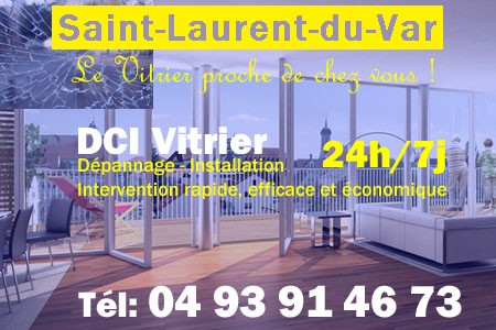 Vitrier Saint Laurent du Var