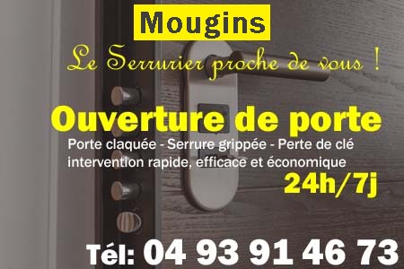 Ouverture de porte Mougins - Porte claquée Mougins - Porte fermée Mougins - serrure bloquée Mougins - serrure grippée Mougins