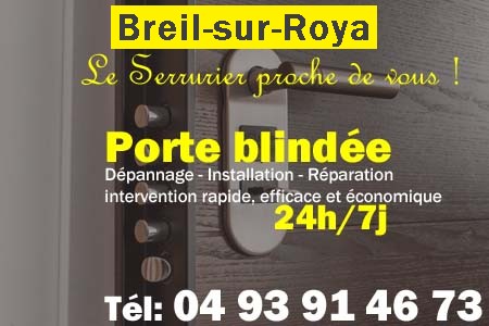 Porte blindée Breil-sur-Roya - Porte blindee Breil-sur-Roya - Blindage de porte Breil-sur-Roya - Bloc porte Breil-sur-Roya