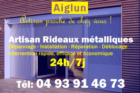 rideau metallique Aiglun - rideaux metalliques Aiglun - rideaux Aiglun - entretien, Pose en neuf, pose en rénovation, motorisation, dépannage, déblocage, remplacement, réparation, automatisation de rideaux métalliques à Aiglun