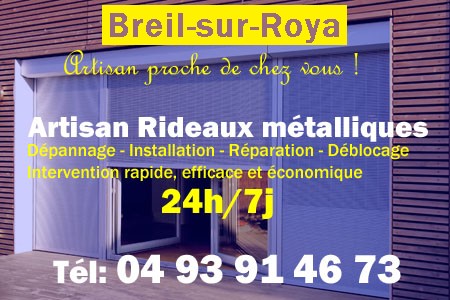 rideau metallique Breil-sur-Roya - rideaux metalliques Breil-sur-Roya - rideaux Breil-sur-Roya - entretien, Pose en neuf, pose en rénovation, motorisation, dépannage, déblocage, remplacement, réparation, automatisation de rideaux métalliques à Breil-sur-Roya