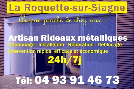 rideau metallique La Roquette-sur-Siagne - rideaux metalliques La Roquette-sur-Siagne - rideaux La Roquette-sur-Siagne - entretien, Pose en neuf, pose en rénovation, motorisation, dépannage, déblocage, remplacement, réparation, automatisation de rideaux métalliques à La Roquette-sur-Siagne