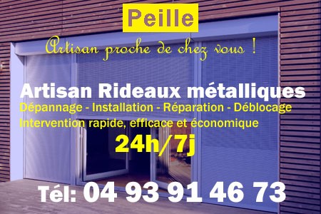 rideau metallique Peille - rideaux metalliques Peille - rideaux Peille - entretien, Pose en neuf, pose en rénovation, motorisation, dépannage, déblocage, remplacement, réparation, automatisation de rideaux métalliques à Peille