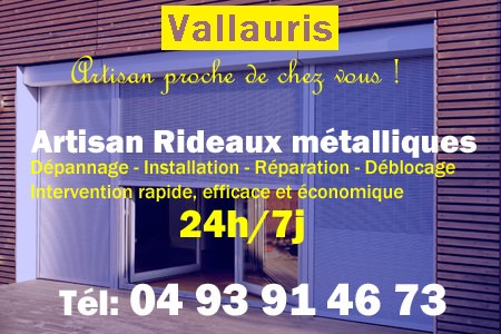 rideau metallique Vallauris - rideaux metalliques Vallauris - rideaux Vallauris - entretien, Pose en neuf, pose en rénovation, motorisation, dépannage, déblocage, remplacement, réparation, automatisation de rideaux métalliques à Vallauris