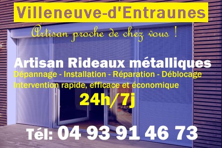 rideau metallique Villeneuve-d'Entraunes - rideaux metalliques Villeneuve-d'Entraunes - rideaux Villeneuve-d'Entraunes - entretien, Pose en neuf, pose en rénovation, motorisation, dépannage, déblocage, remplacement, réparation, automatisation de rideaux métalliques à Villeneuve-d'Entraunes
