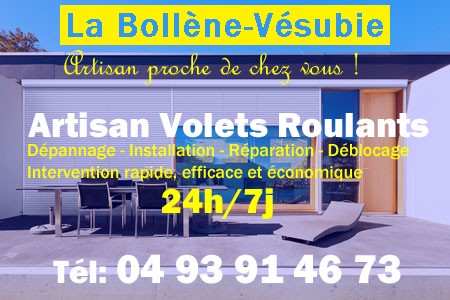 volet roulant La Bollène-Vésubie - volets La Bollène-Vésubie - volet La Bollène-Vésubie - entretien, Pose en neuf, pose en rénovation, motorisation, dépannage, déblocage, remplacement, réparation, automatisation de volet roulant à La Bollène-Vésubie