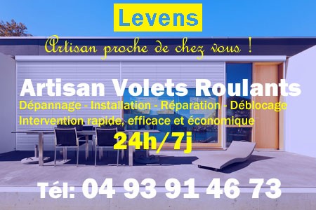 volet roulant Levens - volets Levens - volet Levens - entretien, Pose en neuf, pose en rénovation, motorisation, dépannage, déblocage, remplacement, réparation, automatisation de volet roulant à Levens