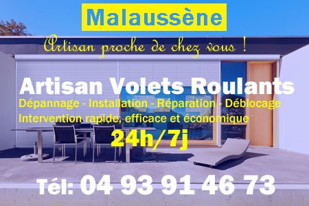 volet roulant Malaussène - volets Malaussène - volet Malaussène - entretien, Pose en neuf, pose en rénovation, motorisation, dépannage, déblocage, remplacement, réparation, automatisation de volet roulant à Malaussène