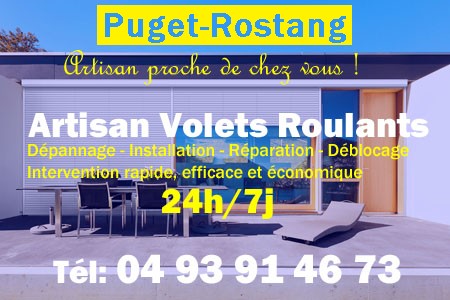 volet roulant Puget-Rostang - volets Puget-Rostang - volet Puget-Rostang - entretien, Pose en neuf, pose en rénovation, motorisation, dépannage, déblocage, remplacement, réparation, automatisation de volet roulant à Puget-Rostang