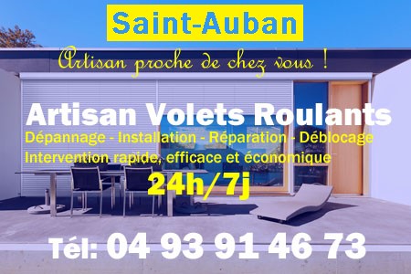 volet roulant Saint-Auban - volets Saint-Auban - volet Saint-Auban - entretien, Pose en neuf, pose en rénovation, motorisation, dépannage, déblocage, remplacement, réparation, automatisation de volet roulant à Saint-Auban